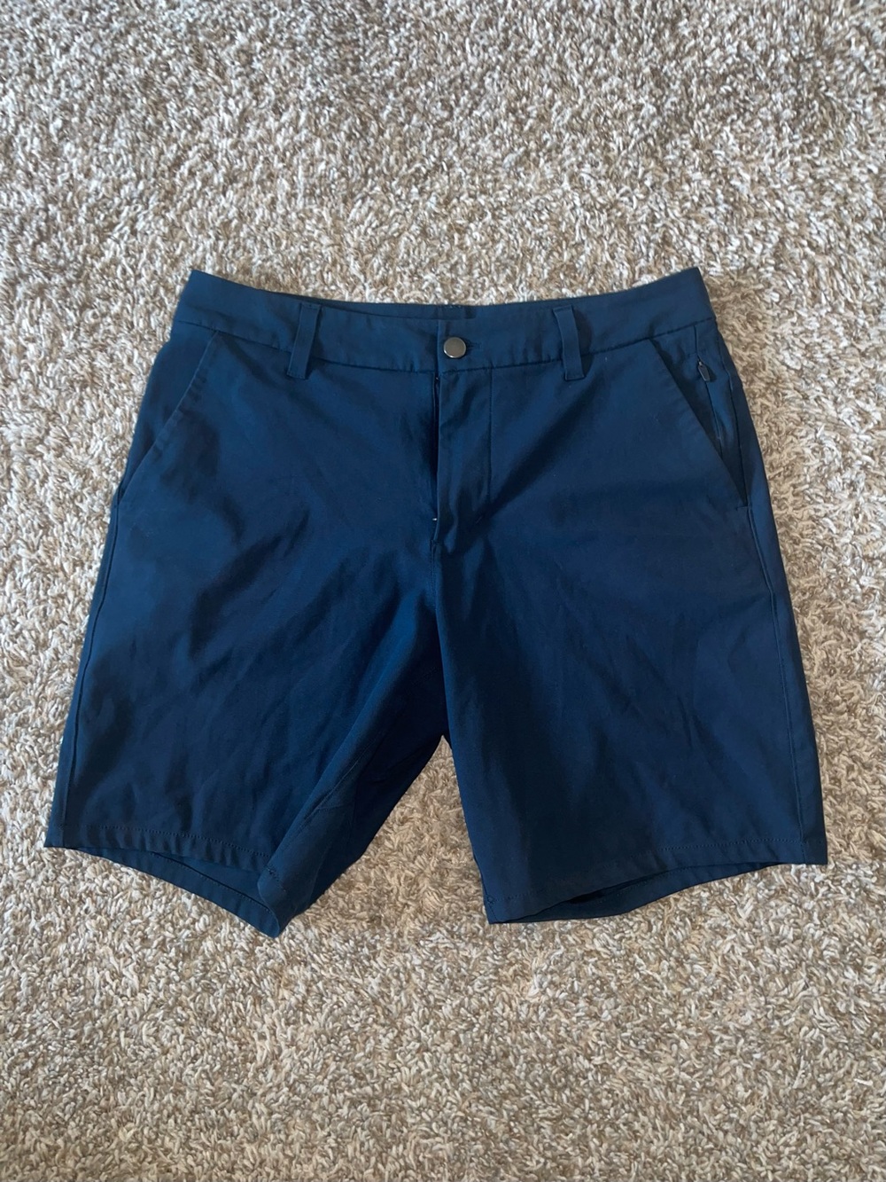 lululemon athletica Men's Navy Hybrid Shorts